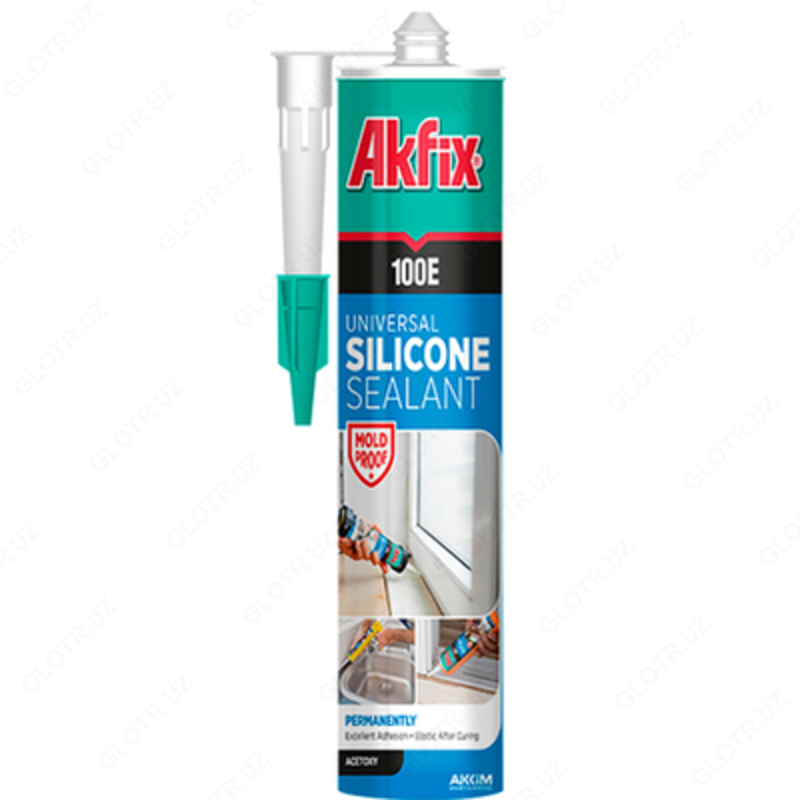  100E UNIVERSAL SILICONE SEALANT/100E УНИВЕРСАЛЬНЫЙ СИЛИКОН (50ml) Оптом и розница
