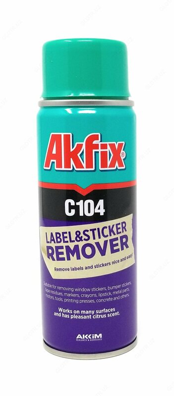 C104 LABEL & STICKER REMOVER/C104 УДАЛЕНИЕ ЭТИКЕТКИ И НАКЛЕЙКИ (200ml)