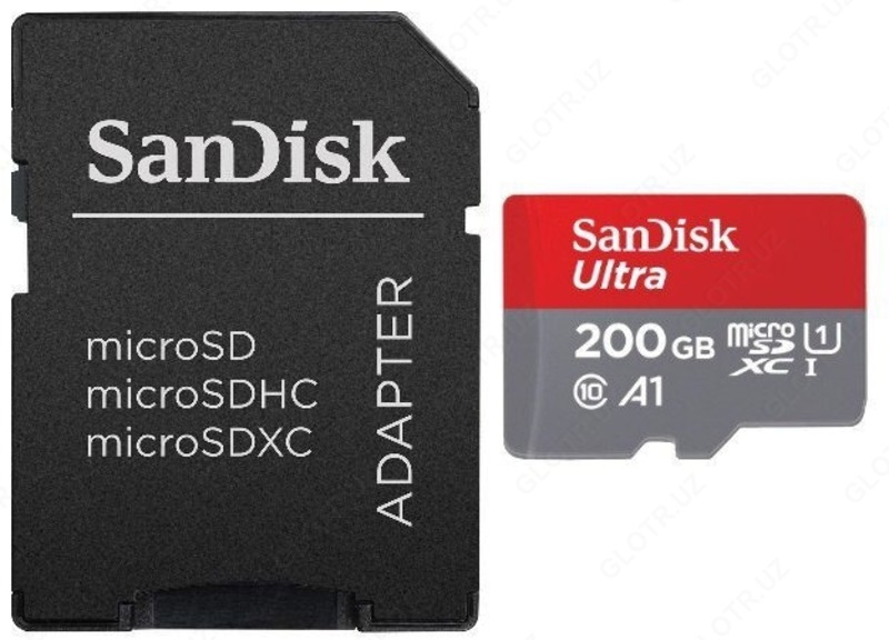 Flashisk Sandisk mikro 200GB 100Mb / s