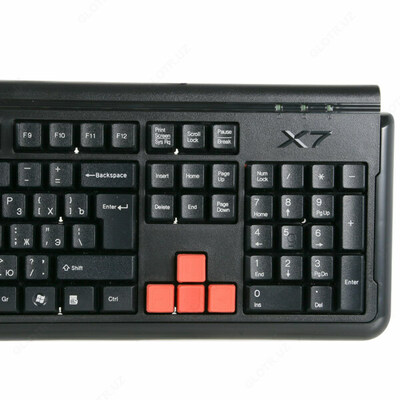 Игровая клавиатура A4Tech X7-G300 Black PS/2 - 165 240 сум / шт.