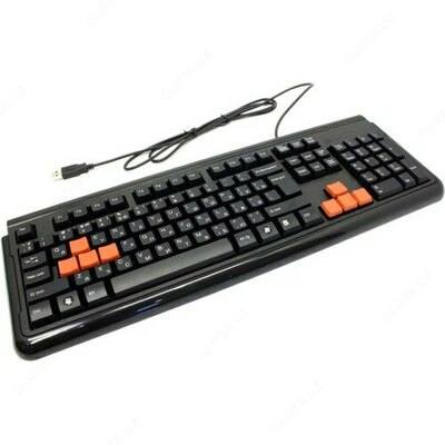 165 240 сум / шт. Игровая клавиатура A4Tech X7-G300 Black PS/2