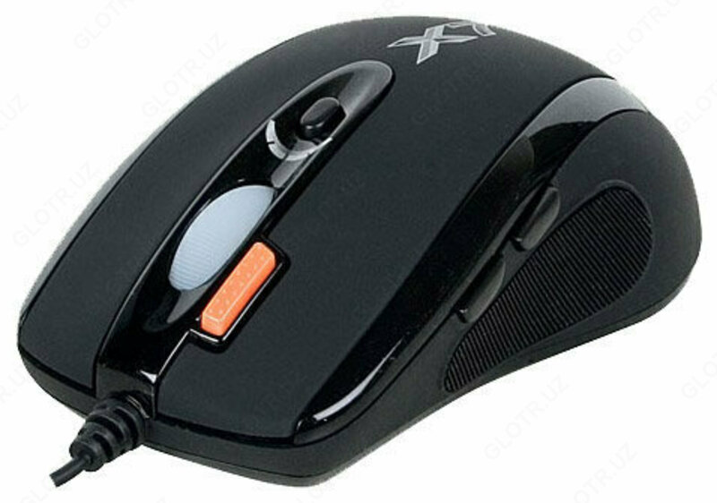 Мышь A4Tech X-718BK Black USB - от {0} сум