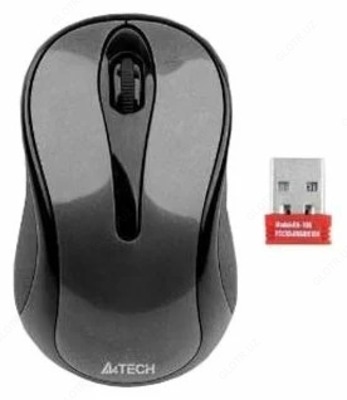 Беспроводная мышь A4Tech G3-200N Grey-Black USB