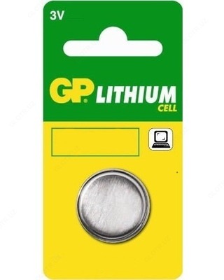 Батарейка GP Lithium Button Cell 3.0V (2025) 1*BL