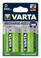 Аккумулятор Ni-Mh 3000 мА·ч VARTA Recharge Accu Power 3000 D