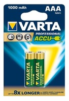 Аккумуляторы VARTA PROFESSIONAL ACCU AAA 1000mAh 5703