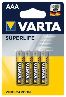 Батарейка VARTA SUPERLIFE AAA