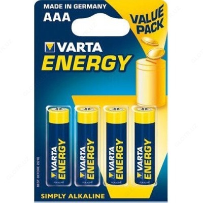 Батарейка VARTA Energy (AAA) бл/4 Батарейка VARTA Energy (AAA) бл/4