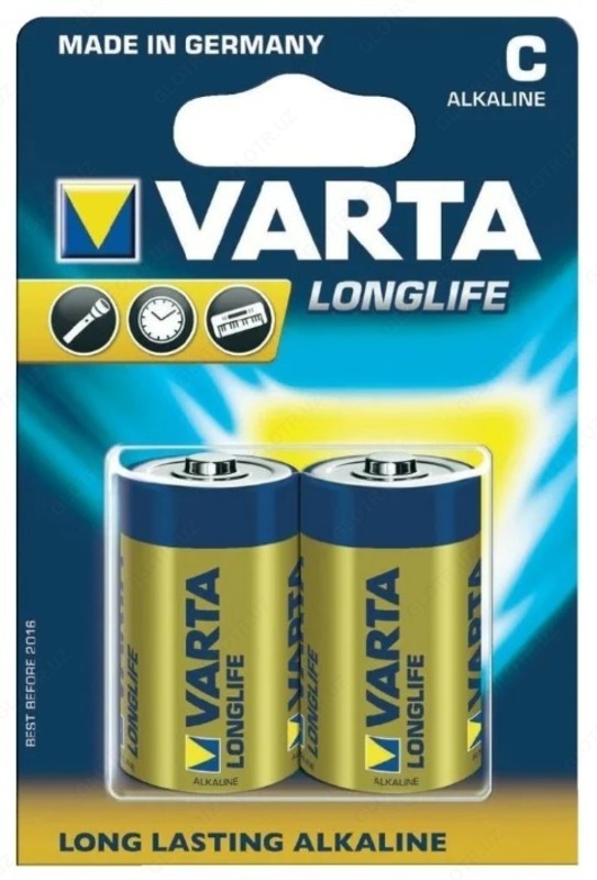 16 000 сум Батарейка VARTA LONGLIFE C/LR14