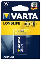 Батарейка VARTA LONGLIFE 9V