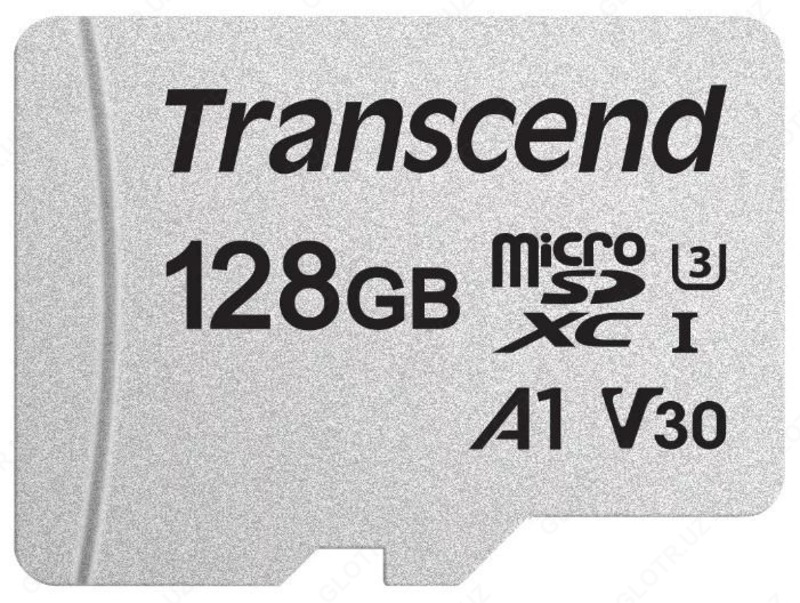 Transcend MicroSD Flash 300S 128gb - 405 000 сум