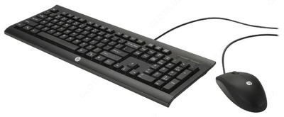 Клавиатура и мышь HP H3C53AA Black USB