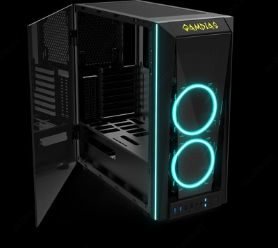 805 000 сум / шт. Компьютерный корпус GAMDIAS Talos M1A Black