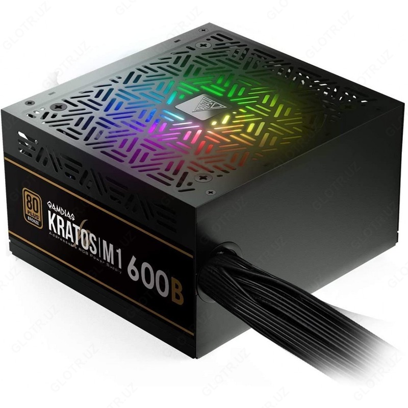 Gamdias Kratos M1-600W quvvat manbai