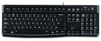 Клавиатура Logitech Keyboard K120 EER Black USB