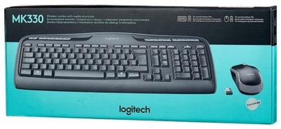 Клавиатура и мышь Logitech Wireless Combo MK330 Black USB - 406 600 сум / шт.