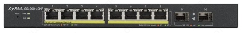 Коммутатор ZYXEL GS1900-10HP