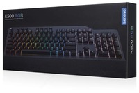 Lenovo Legion K500 RGB O'yin klaviaturasi GY40T26479 qora USB