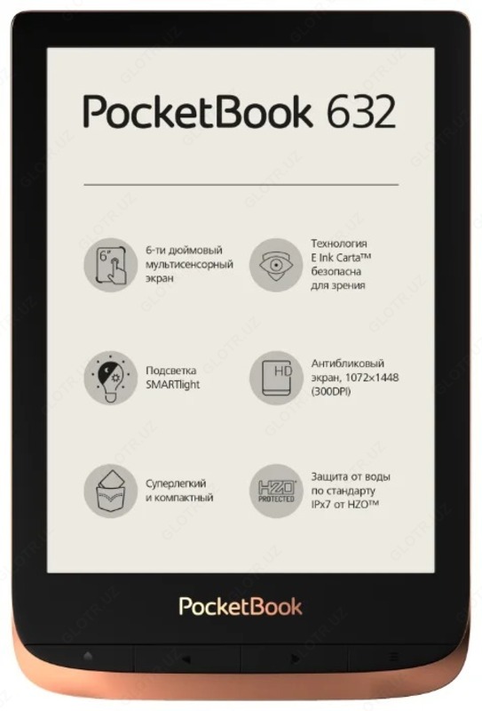 Электронная книга PocketBook 632 Touch HD 3