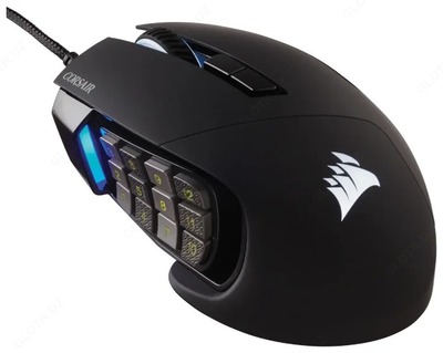 Мышь Corsair Scimitar RGB МОВА ММО Black USB