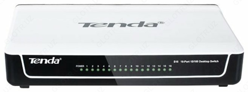 Коммутатор Tenda S16