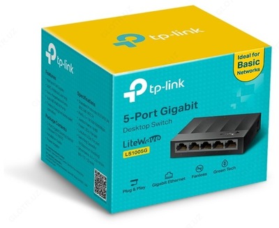 Коммутатор TP-LINK LS1005G - 243 000 сум / шт.