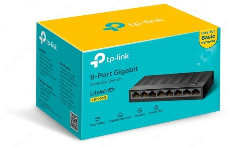 Коммутатор TP-LINK LS1008G - 297 000 сум
