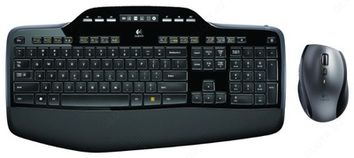 Клавиатура и мышь Logitech Wireless Desktop MK710 Black-Silver USB - 1 080 000 сум / шт.