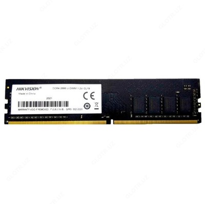 Оперативная память Hikvision DDR4 8GB 2666Mhz - 475 000 сум / шт.