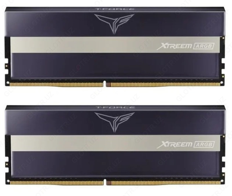Operativnaya pamyat Team Group T-FORCE XTREEM ARGB 16GB (8GBx2) DDR4 3200MHz DIMM 288pin TF10D416G3200HC16CDC01 - 1 674 000 so'm