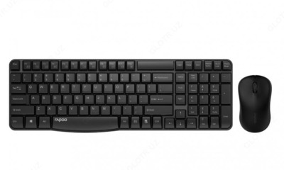 Клавиатура с мышью Rapoo X1810 Keyboard & Mouse Combo - 216 000 сум / шт.
