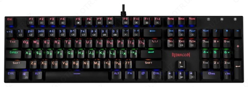 Игровая клавиатура Redragon Rudra Black USB