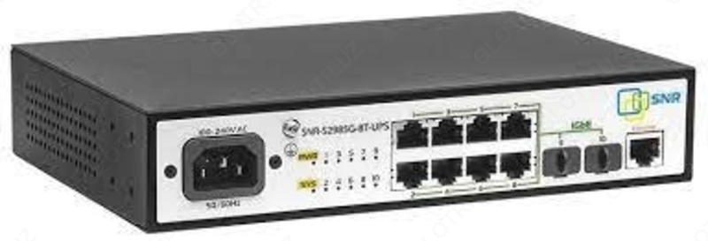 Управляемый коммутатор уровня 2 SNR-S2965-8T - 1 834 000 сум