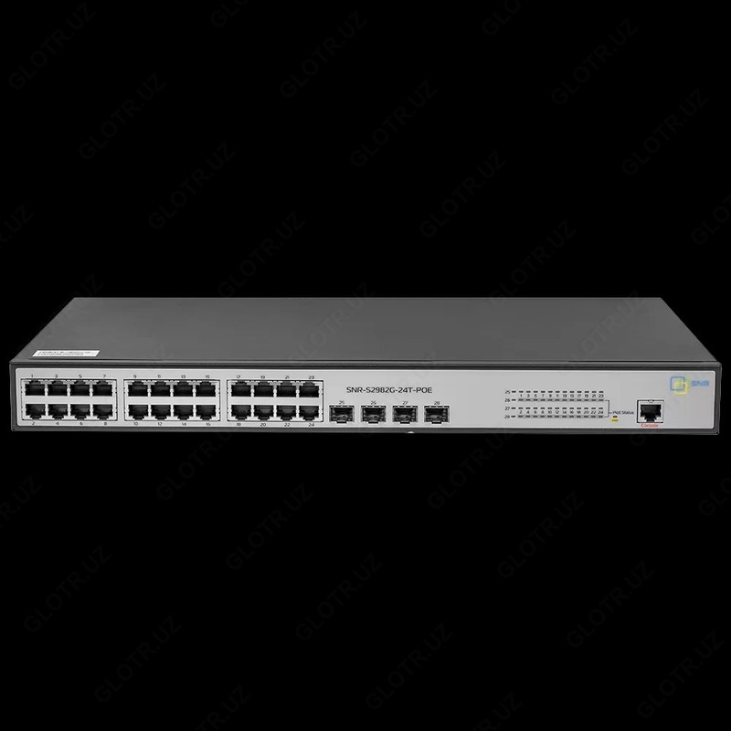 Управляемый POE коммутатор уровня 2 SNR-S2982G-24T-POE