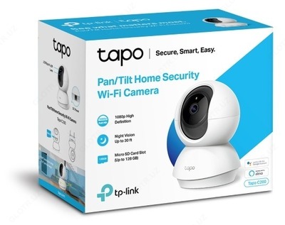 Поворотная IP камера TP-LINK Tapo C200 - 480 000 сум / шт.