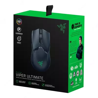 2 160 000 сум / шт. Беспроводная мышь Razer Viper Ultimate & Mouse Dock