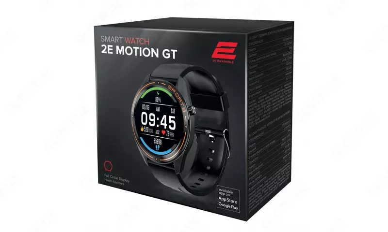 Смарт часы 2E Motion GT 46mm Black-Orange - 688 500 сум