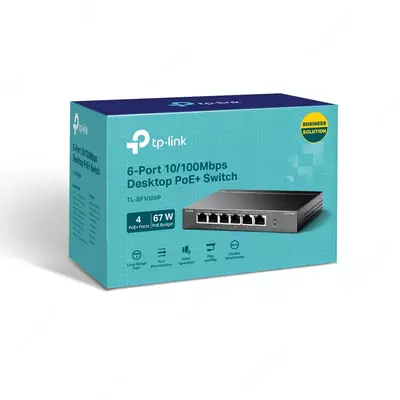 Коммутатор Tp-LINK TL-SF1006P - 479 000 сум / шт.