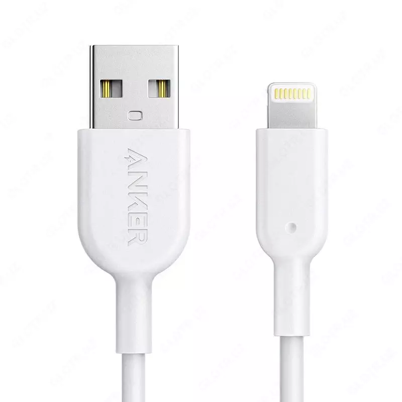 USB кабель Anker Powerline II with lightning connector 3ft C89