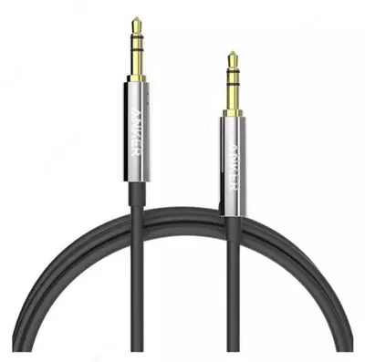 AUX kabel Anker 3.5mm Male to Male Audio Cable 4ft Black (A7123H12)