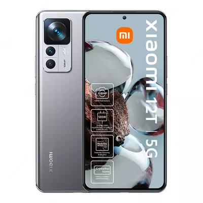 Смартфон Xiaomi 12T PRO Silver 12/256GB