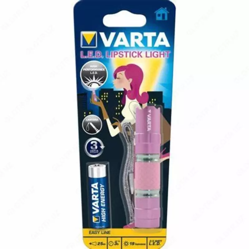 Фонарь VARTA Lipstick Light