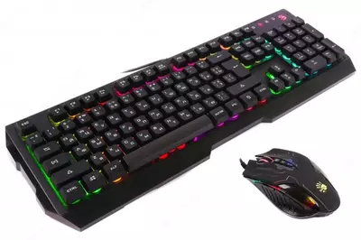 Игровая клавиатура и мышь Bloody Q1300