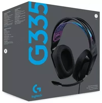 Logitech G335 Wired Gaming Headset черный - 1 130 000 сум / шт.