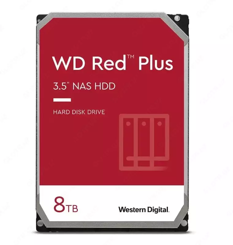 Жесткий диск 8TB SATA 6Gb/s Western Digital WD80EFPX RED PLUS