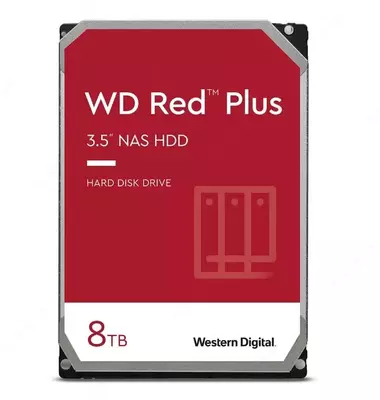 Жесткий диск 8TB SATA 6Gb/s Western Digital WD80EFPX RED PLUS