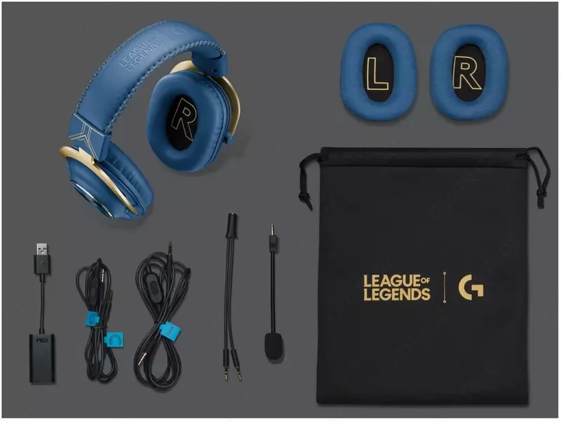 Logitech G PRO X, League of Legends Edition (981-001106)