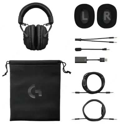 Компьютерная гарнитура LOGITECH G PRO X GAMING HEADSET (981-000818) - 1 435 000 сум / шт.