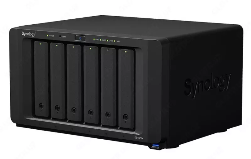 NAS сетевой накопитель Synology DS1621+ - 15 720 000 сум