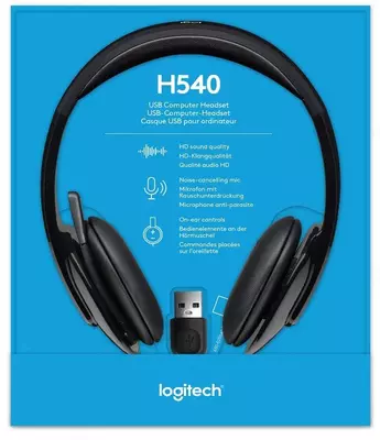 655 000 сум / шт. Компьютерная гарнитура Logitech USB Headset H540